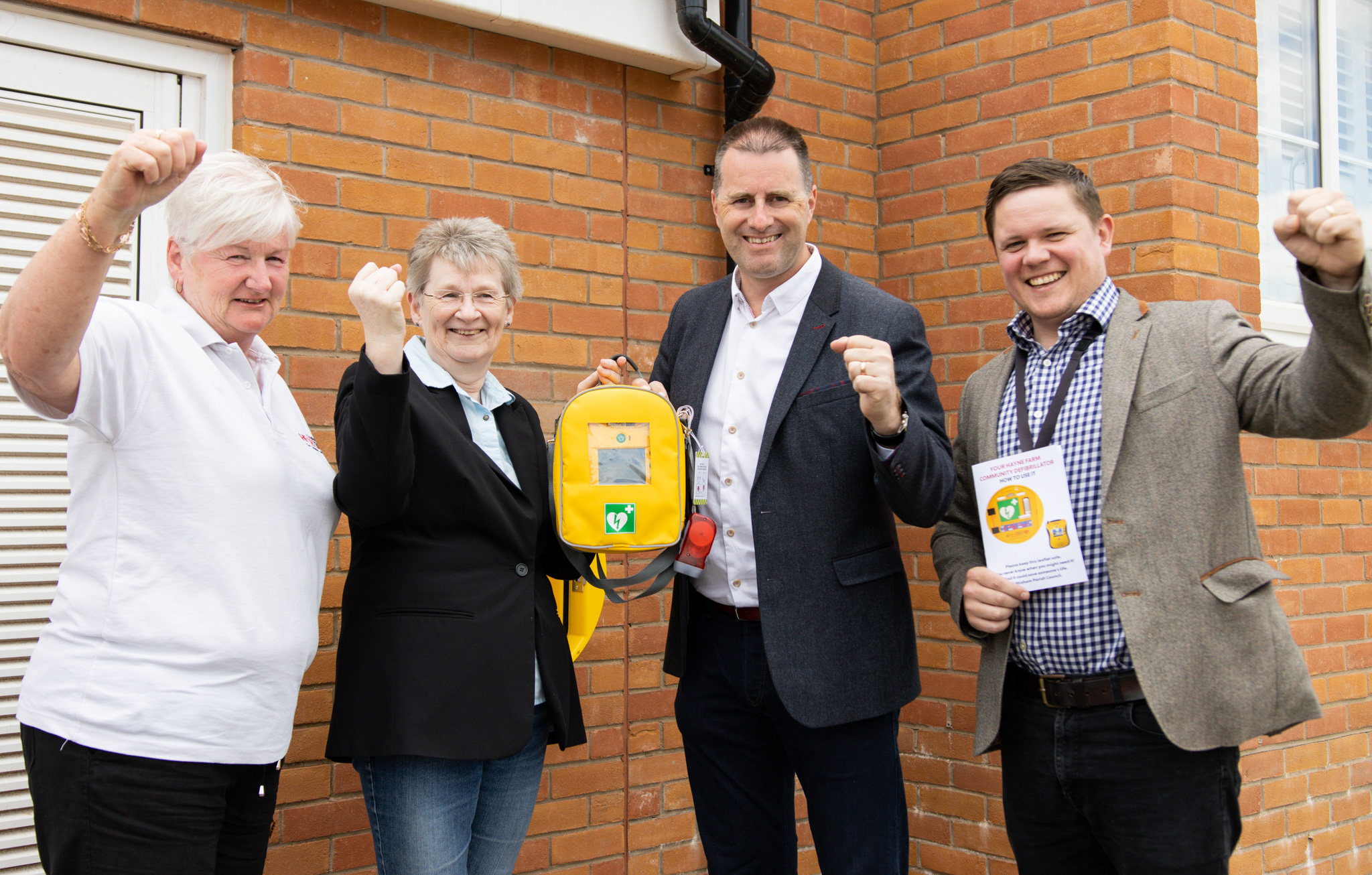 Third defibrillator installed in Gittisham