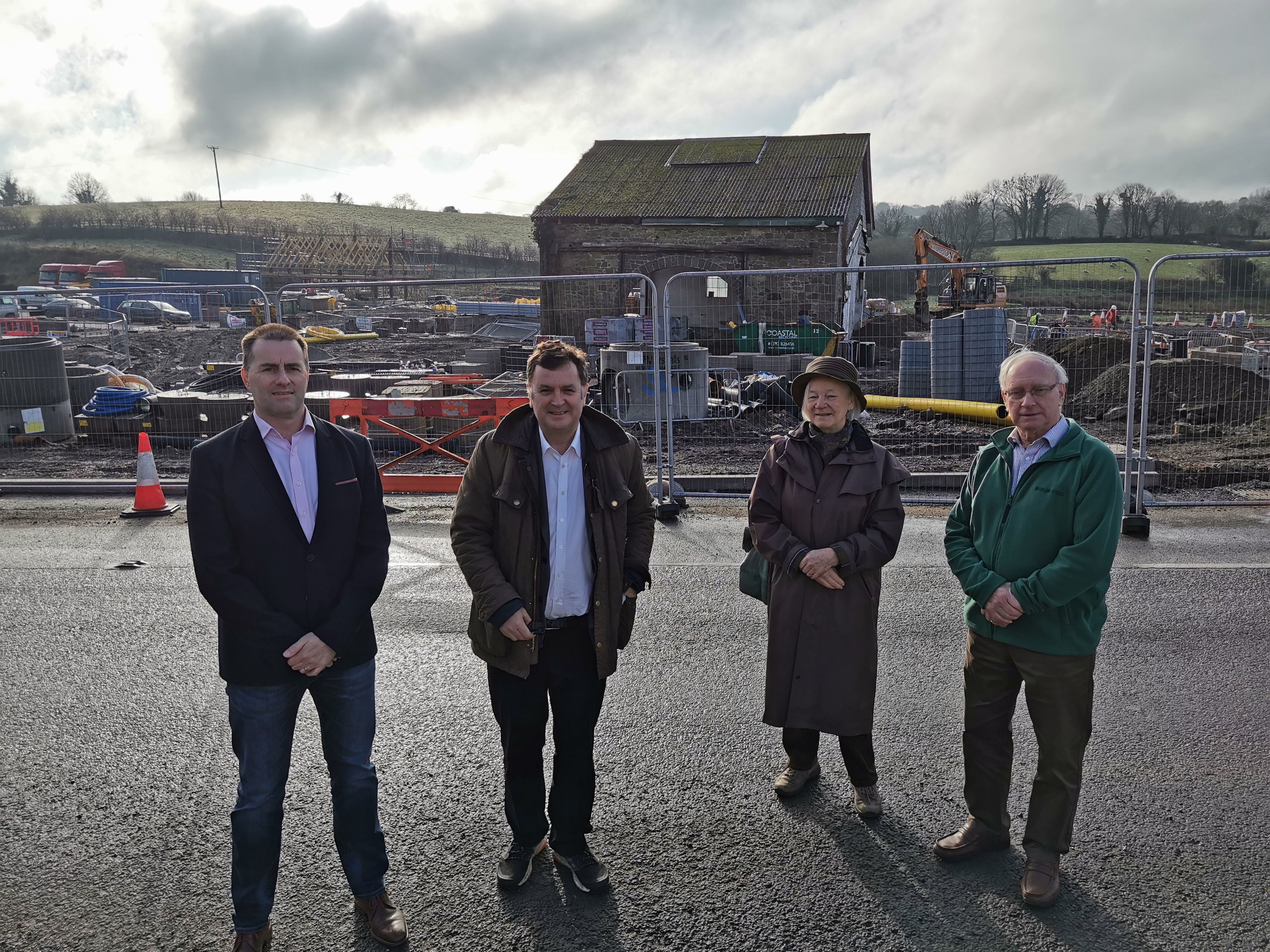 NEW HOMES IN MORETONHAMPSTEAD A ‘GREAT EXAMPLE’ OF BROWNFIELD SITE USE SAYS MP