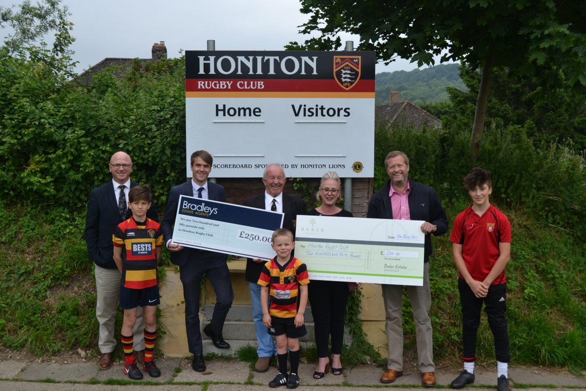 Helping To Raise Vital Kit For Local Rugby Club