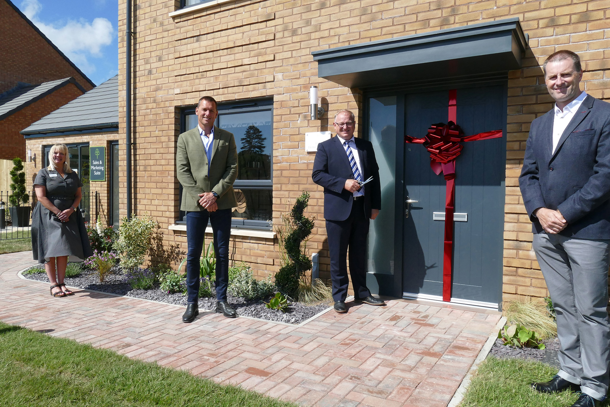 Councillor officially opened ‘outstanding’ new development in Barnstaple