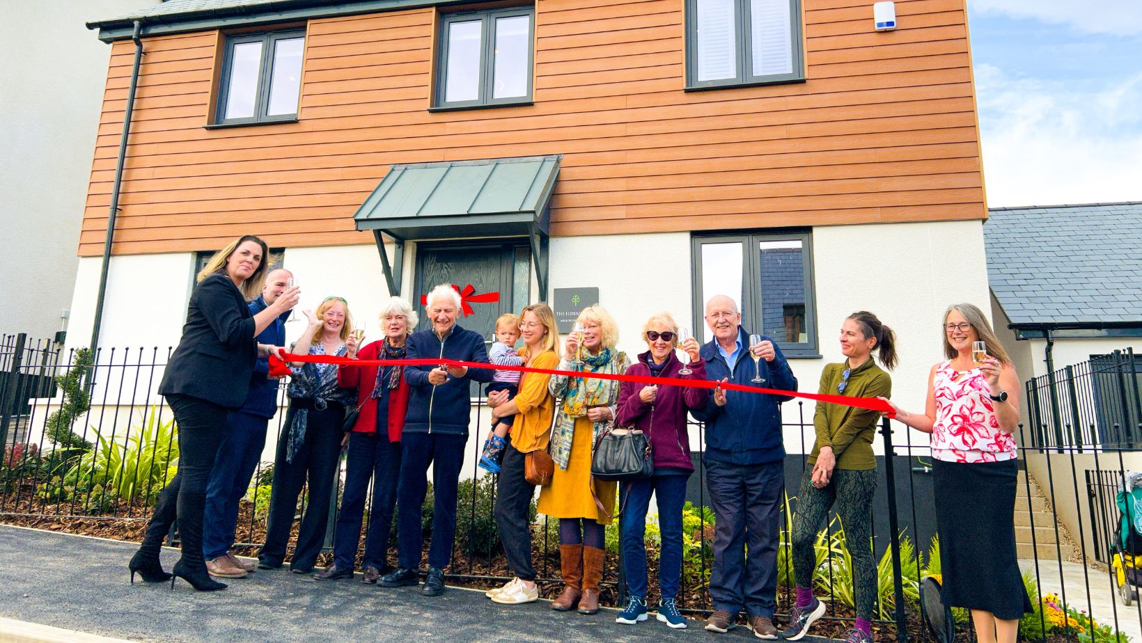 Baker Estates’ VIP customers launch new show home at Sawmills development in Dartington