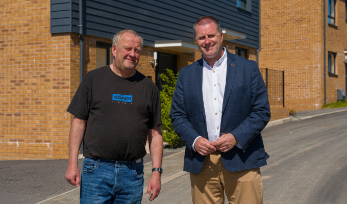 Callington Councillor Visits Baker Estates’ Meadowbrook Development  to View Final Phase Progress