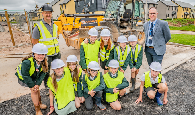 Budding builders: Inspiring the Next Generation: Primary Pupils Visit Baker Estates’ Dartmouth Development