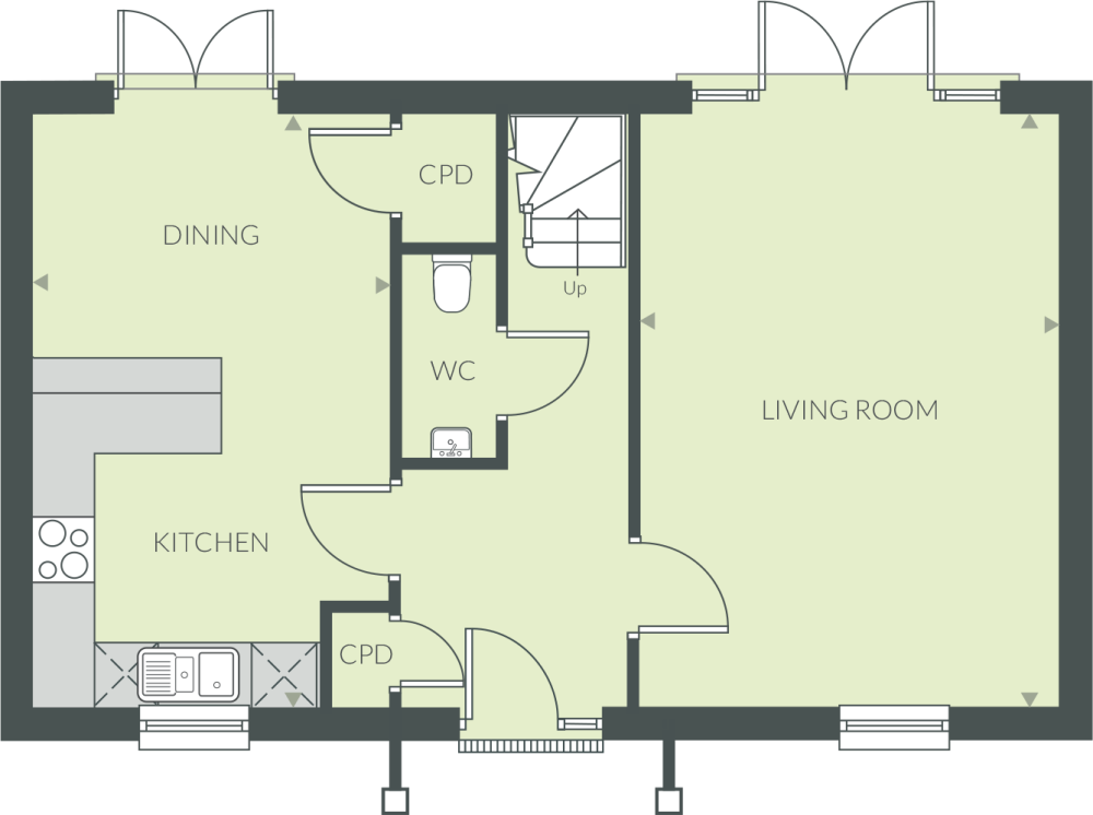 The Snowdrop Ground Floor LCF