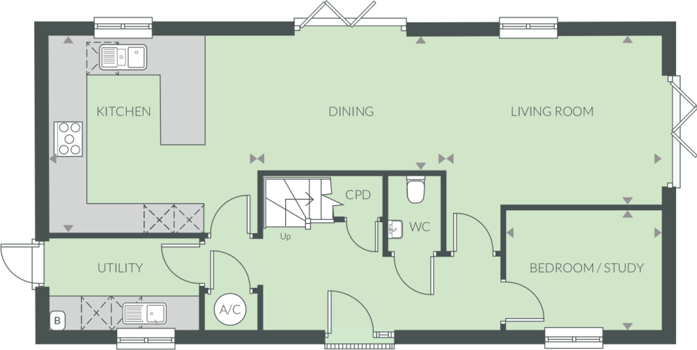 The Bellflower Ground Floor TPF