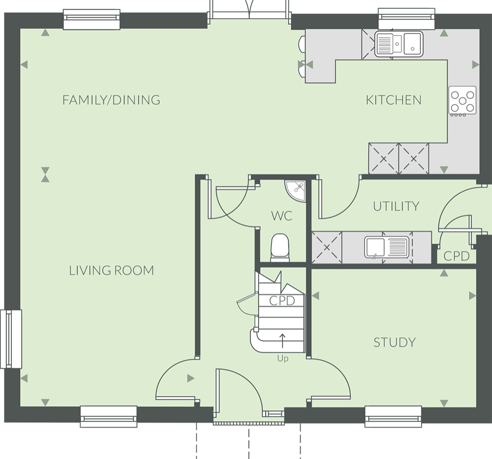 The Elderflower Ground Floor TPF